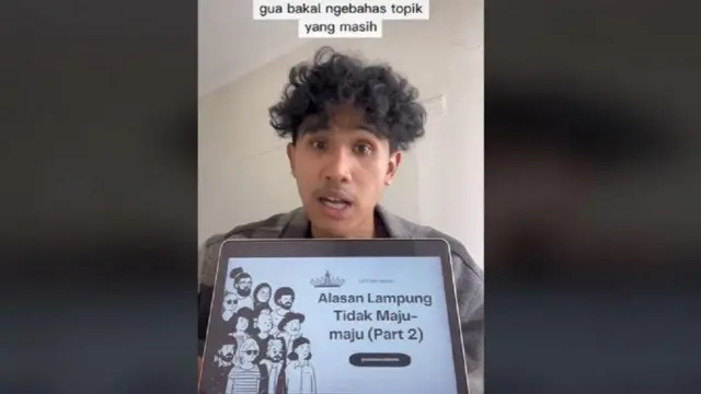 Kreator konten di Tiktok, Bima Yudho Saputro