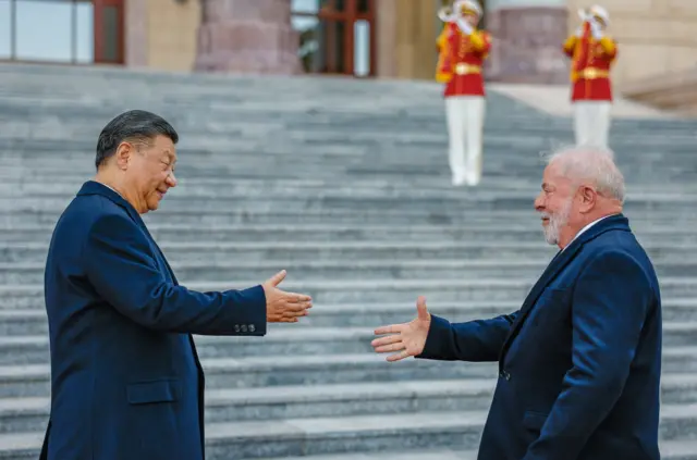 Lula e Xi Jinping