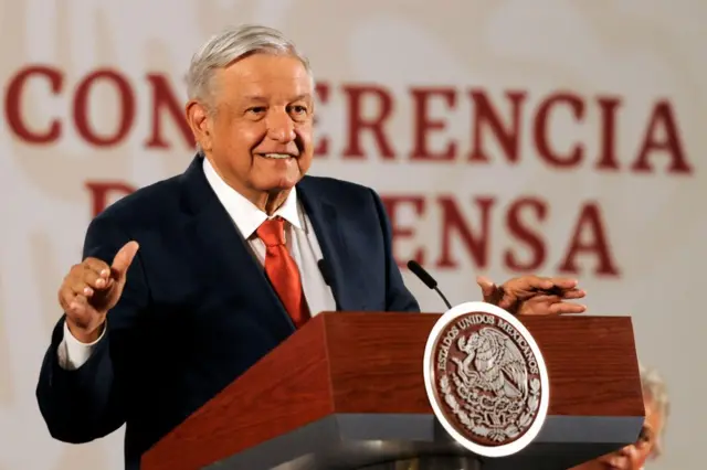 Andrés Manuel López Obrador, presidenteq bet.comMéxico.