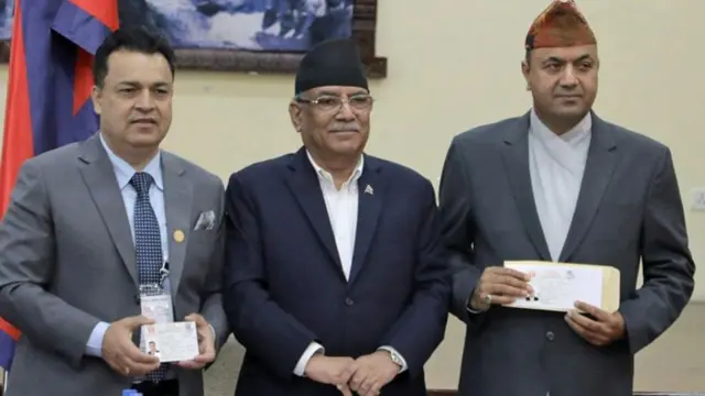 एनआरएन नागरिकता दिने कार्य सुरु गर्दै प्रधानमन्त्री