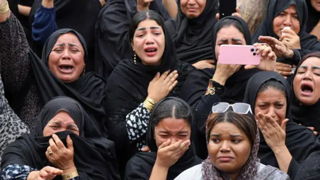 Похорон дітей, які загинули в результаті авіаудару по школі в Ірані