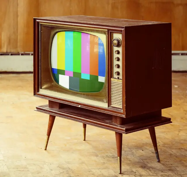 Vieille télévision