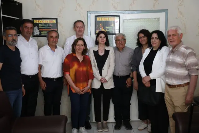 DEM Parti heyetinin ikinci durağı Devrimci Demokrat Kültür Derneği oldu