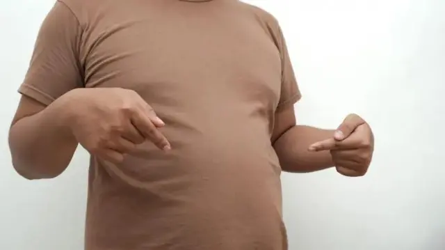 Caloosha oo soo kuusan ayaa ka mid ah astaamaha lagu garto baruurta gudaha jirka