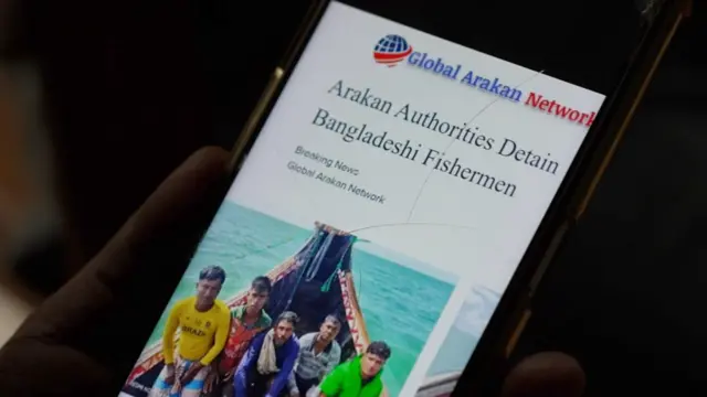 গ্লোবাল আরাকান নেটওয়ার্ক নামে একটি ওয়েব পোর্টালে আরাকানআর্মির হাতে বাংলাদেশি জেলেদের আটকের খবর