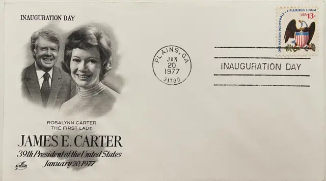 Phong thư kỷ niệm ngày nhận chức của Tổng thống Jimmy Carter 