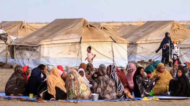 نازحون سودانيون