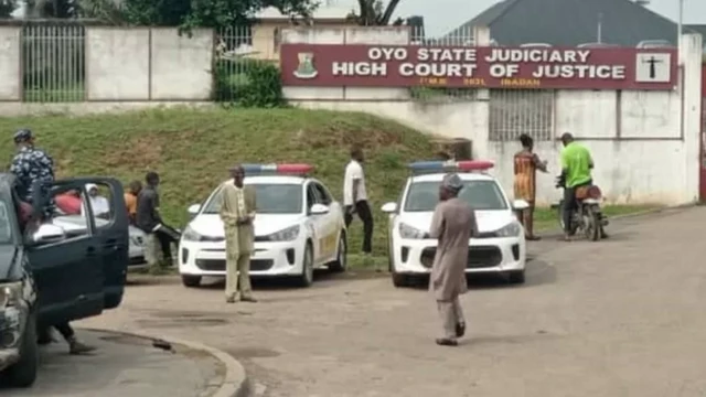 Foto of di Oyo state High court wey give Sunday Igboho judgment 