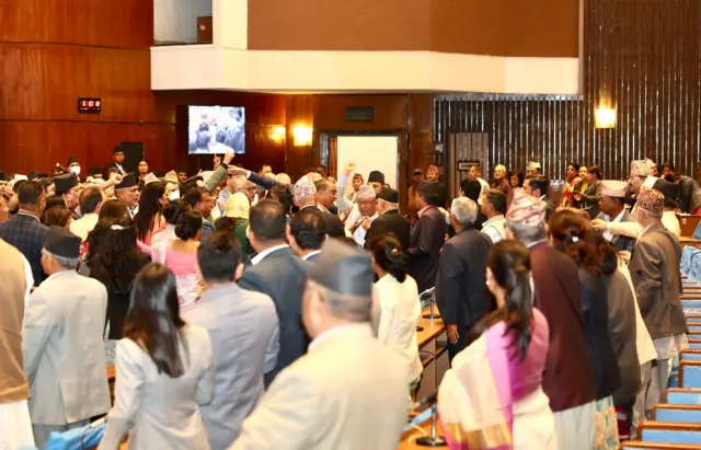 संसद्‌मा अवरोध 