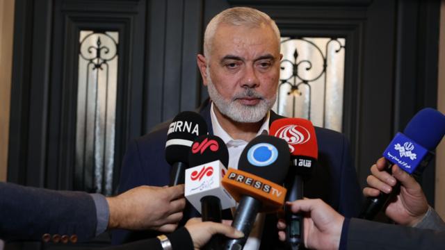 Hamas'ın siyasi lideri İsmail Haniye