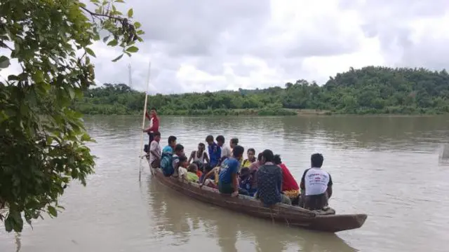 မ﻿င်းပြားမြို့နယ်က စစ်ရှောင်များ