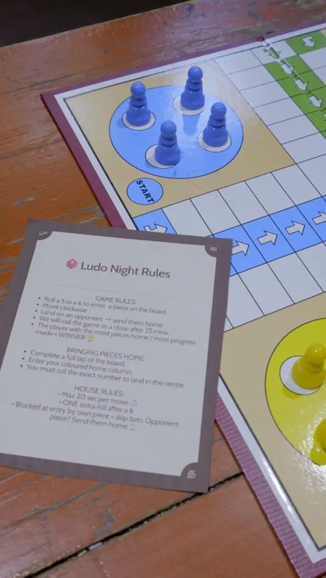 لڈو، ٹورنامنٹ، لندن، اصول