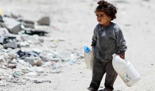 गजा में संकट की स्थिति