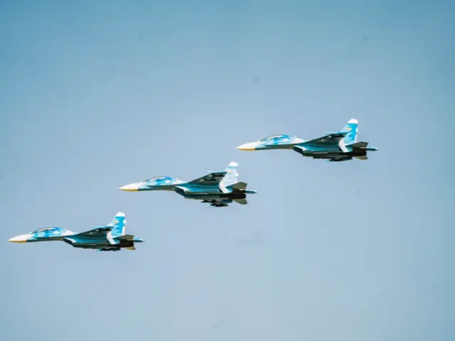 Xiyyaara Itoophiyaan agarsiisaaf dhiheessite keessa xiyyaaronni Raashiyaa Su-30 fi Su-35 jiru jedhan qondaalonni 