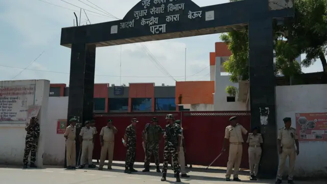 पटना का बेऊर जेल जहाँ प्रदर्शनकारी बंद हैं