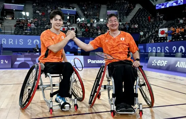 梶原大暉（左）・村山浩ペア