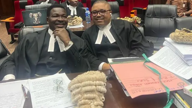 Ọkaiwu Mike Ozekhome na Ifeanyi Ejiofor