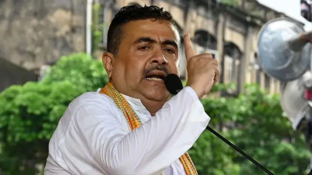 पश्चिम बंगाल विधानसभा में विपक्ष के नेता शुभेंदु अधिकारी