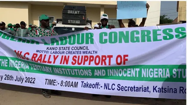 NLC ta ce abin takaici ne yadda gwamnatin Najeriya take watsi da batun inganta ilimi