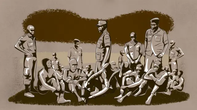 በፖሊስ የተያዙ ታሳሪዎች ንድፍ