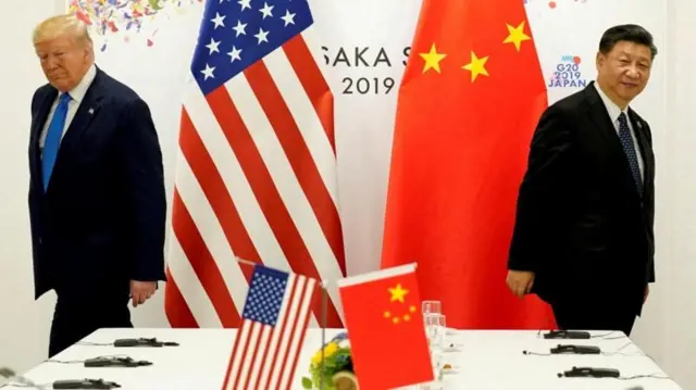 ट्रम्प र सी जिन्पिङ