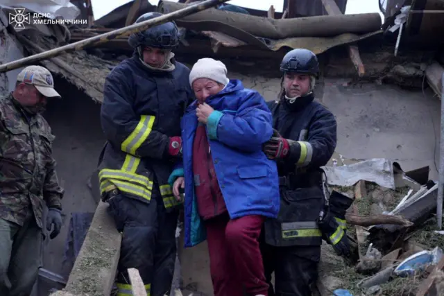 Врятована жінка на Хмельниччині