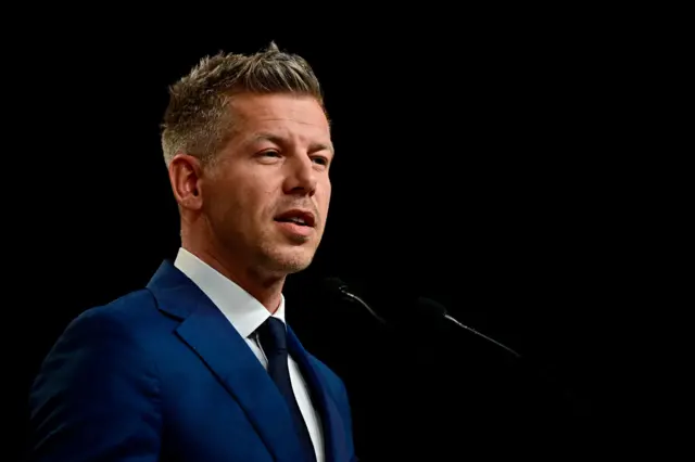 Macaristan'da seçimleri kazanan Tisza Partisi'nin lideri Peter Magyar 