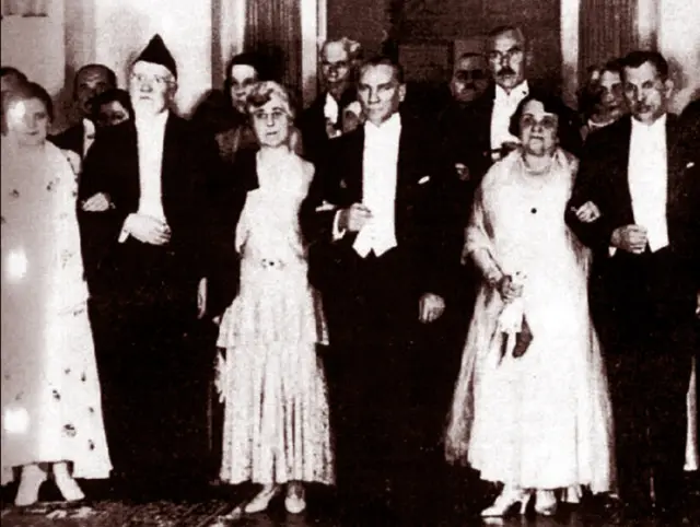 Venizelos ve Atatürk, 29 Ekim 1930.