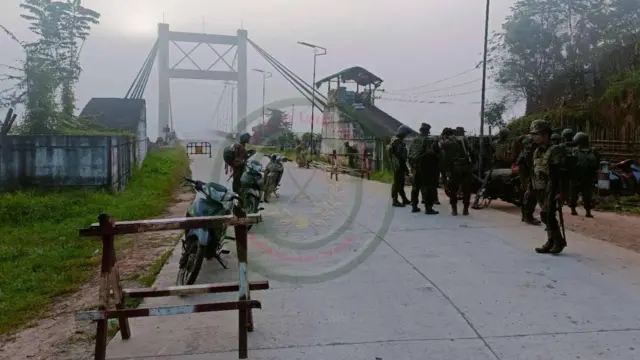တအာန်းတပ်ကရွှေလီကြိုးတံတားစစ်တပ်စခန်းကိုသိမ်း