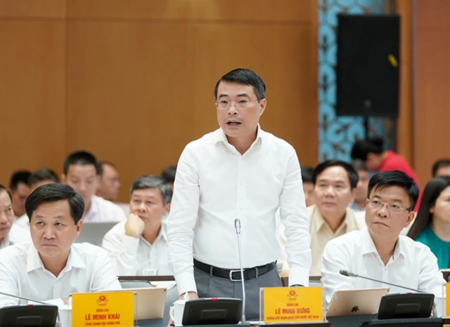 Ông Lê Minh Hưng khi còn làm thống đốc NHNN