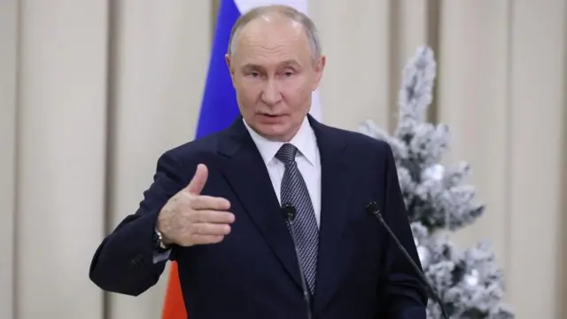 रूस के राष्ट्रपति व्लादिमीर पुतिन 