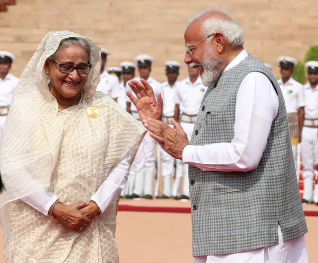 Bangladeshi Prime Minister Sheikh Hasina visits New Delhi, India - 22 Jun 2024