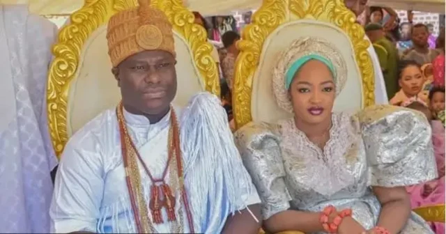 Olori Naomi and Ooni of Ife
