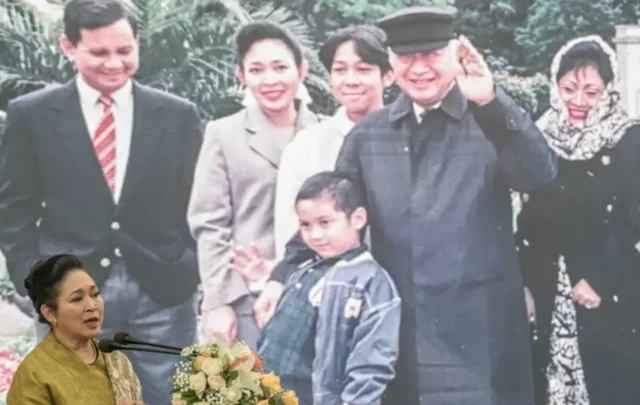 Putri Soeharto, Titiek Soeharto menyampaikan sambutan usai MPR mencabut nama ayahnya dalam TAP MPR tentang KKN, 28 September 2024.