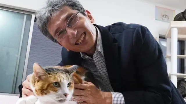 佐々木教授と三毛猫
