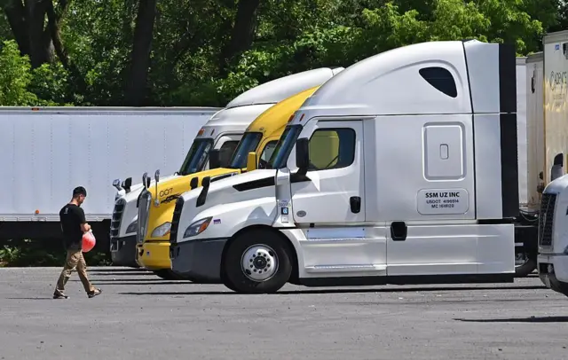 ਅਮਰੀਕਾ ਵਿੱਚ ਪਰਵਾਸੀ ਟਰੱਕ ਡਰਾਈਵਰ