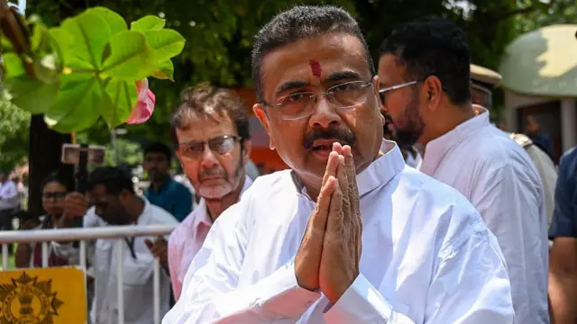 পশ্চিমবঙ্গের মুখ্যমন্ত্রী শুভেন্দু অধিকারী