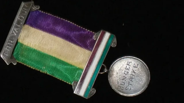 Медаља за штрајк глађу коју је додељена 1909. године