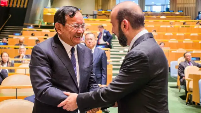 Зустріч міністрів закордонних справ Вірменії та Камбоджі