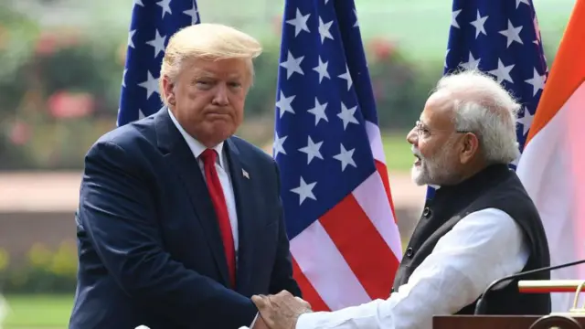 ट्रंप और पीएम नरेंद्र मोदी 