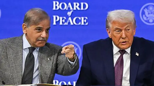 शहबाज़ शरीफ़ और डोनाल्ड ट्रंप