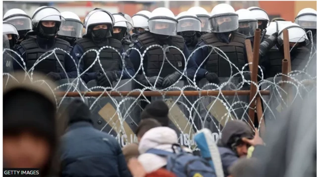 बेलारूस और पोलैंड सीमा