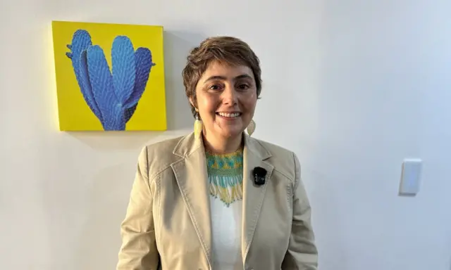 La congresista Carolina Giraldo, fotografiada en diciembre de 2025.