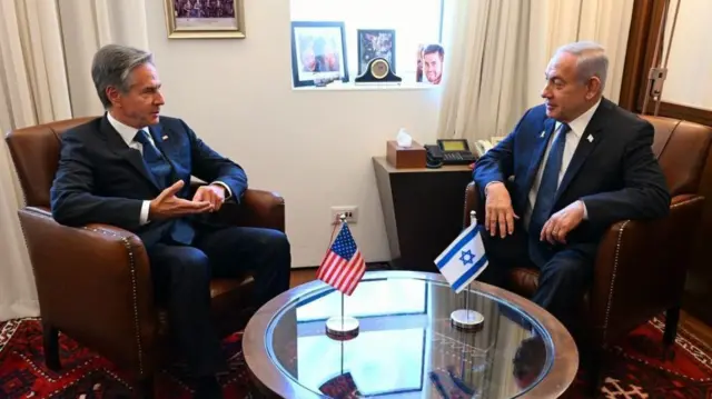 بلینکن و نتاینیاهو