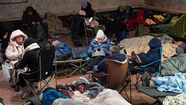 Ночь в киевском метро 