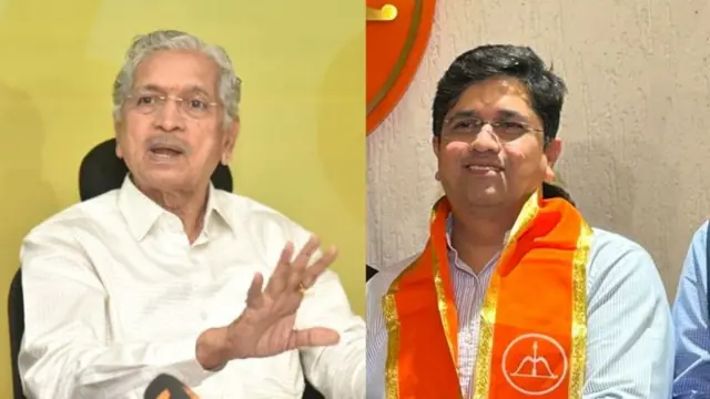 सुभाष देसाई, भूषण देसाई, उद्धव ठाकरे, एकनाथ शिंदे, शिवसेना