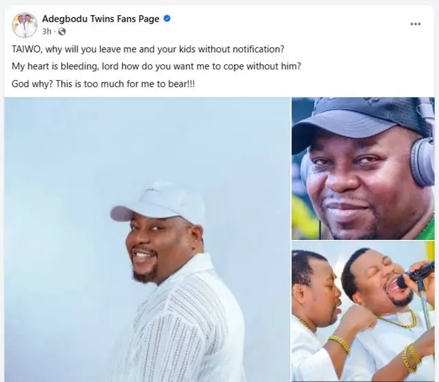 Ikede iku oloogbe naa