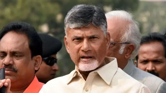 चंद्राबाबू नायडू.