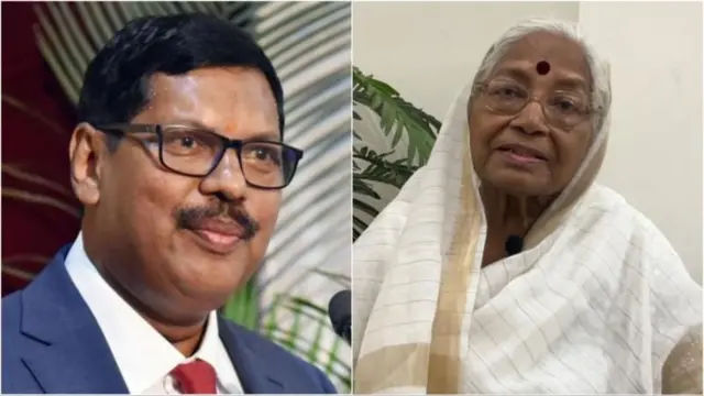 सरन्यायाधीश भूषण गवई आणि त्यांच्या आई कमलताई गवई