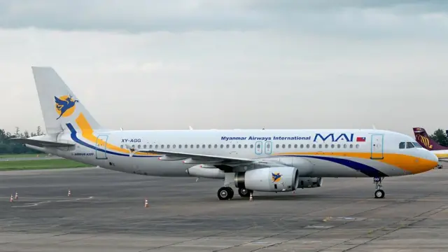 MAI လေကြောင်းလိုင်း လေယာဥ်တစ်စင်း 